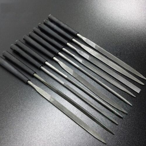 10PCS Professional Guitar Frets Nuts Polished Repair File Rasp For Guitar Ukulele Banjo Mandolin And Other Stringed Instruments