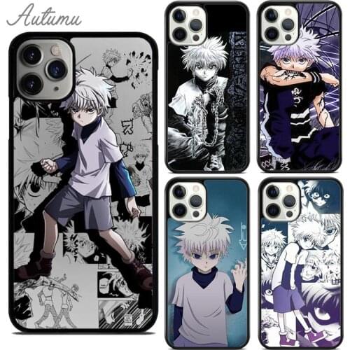Hunter X Hunter Killua Zaoldyeck Phone Case for iPhone 11 12 Pro Max mini X XR XS SE 2020 5 6S 7 8 Plus Samsung S8 S9 S10 Cover