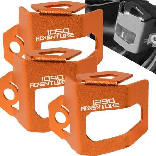 For 1290 SUPER ADVENTURE 1290 1190 1050 Adventure 1290 ADV Motorcycle Rear Brake Fluid Reservoir Guard Cover Cap Protector