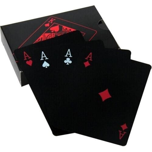 Creative PVC Playing Cards Plastic Poker Waterproof Table Game Magic Cards Trick Party Favor