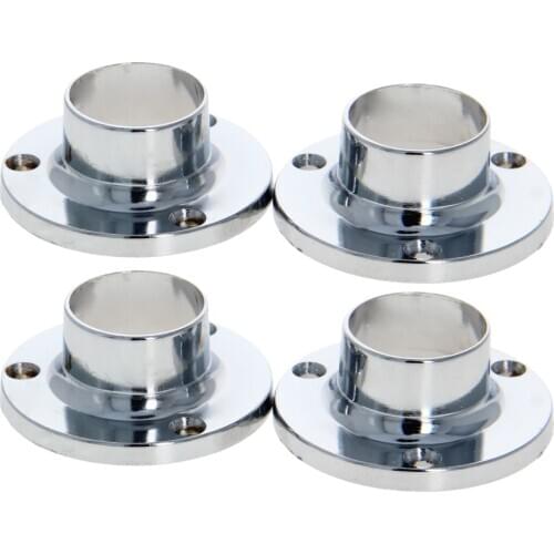 MroMax New Tube Holder Zinc Alloy Electroplated Suitable 19/22/25mm Diameter/Width 40/47/52mm Pallet Height 15/18/20mm 2/4/6pcs