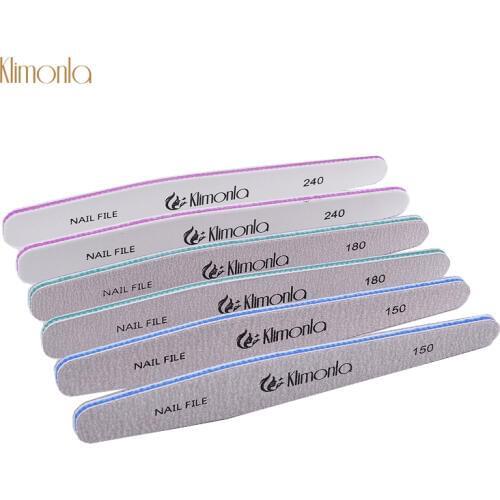 6pcs/lot Nail File Sanding Trimming Grits 150/180/240 Nail Polish Buffer Blocks Double Side Nail Art Buffing Tools