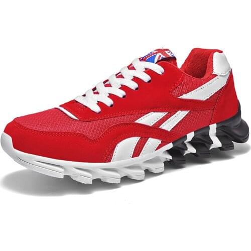 Fashion New Men Blade Sneakers Outdoor Walking Footwear Man Breathable Mesh Flats Shoes Lace Up Casual Sneakers Sapato Masculino