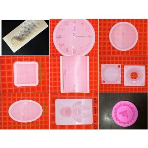 Silicone Epoxy chocolate cake decoration mold lace mould baking tool