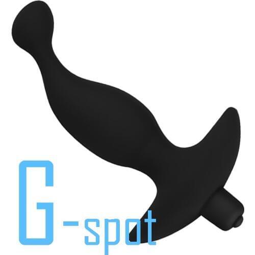 Silicone Vibrating Butt Plugs Massager Anal Vibrator For Couples Anal Sex Toys 10 Speed Vibration Bullet Adult Sex Products