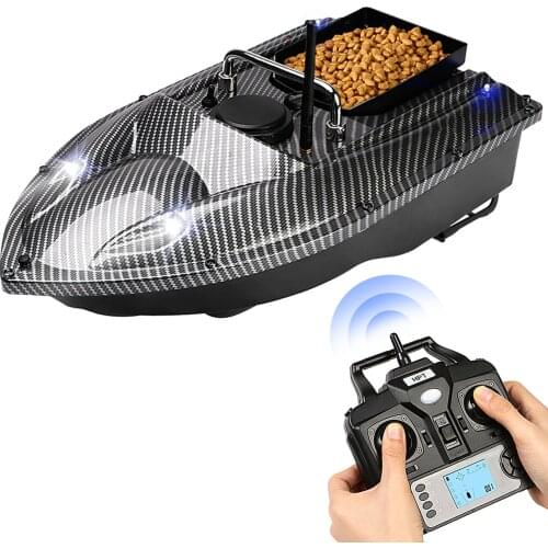GPS Smart Fishing Bait Boat with Single Bait Containers Automatic Bait Boat with Remote Control Fishing Feeder Boat Fishing Tool