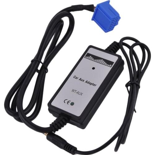 Universal Cars Mp3 Player Cable Radio 3.5mm Interface Vehicles AUX In Adapter Fit For Auto Accessary