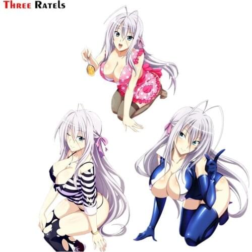 Three Ratels FC833 high school dxd rossweisse render car windshield sticker vinyl road bike decal