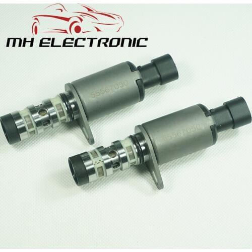 MH Electronic 2pcs/lot High Quality Solenoid 55567050 VVT for OPEL ZAFIRA for VAUXHALL ASTRA INSIGNIA for CHEVROLET CRUZE SONIC