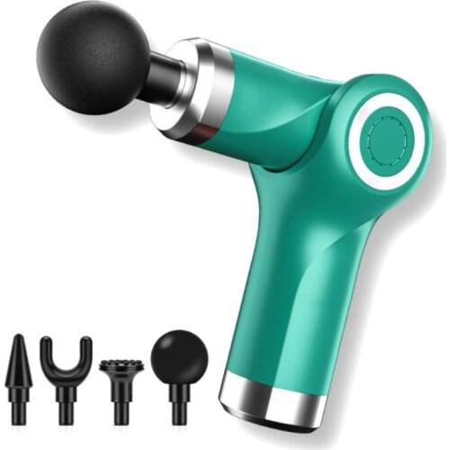 1PC Folding And Portable Massage Gun Fascia Gun Sport Therapy Muscle Massager Body Relaxation Pain Relief Slimming Massager Hot