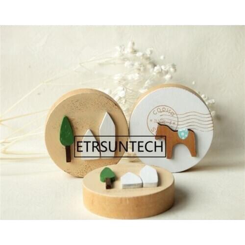 100pcs Wooden Fridge Magnet Opener Bottle Beer Kitchen Mini Cartoon Bar Wine Opener Home Decoration Tools