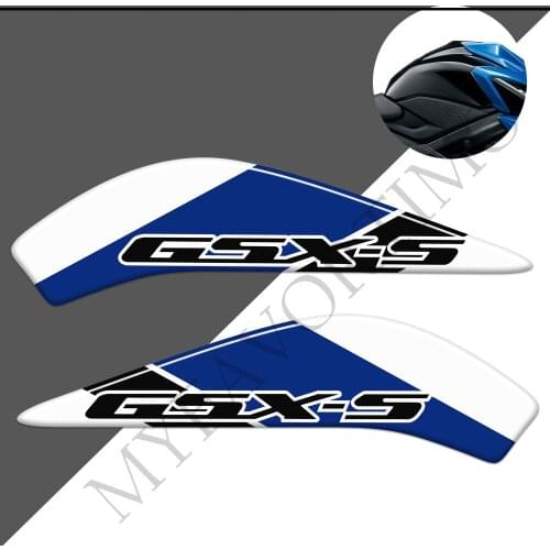 2019 2020 2021 S750 S1000 GSX - S GSXS 750 1000 For Suzuki GSX-S125 GSX-S750 GSX-S1000 Tank Pad Protector Stickers Decal Fender