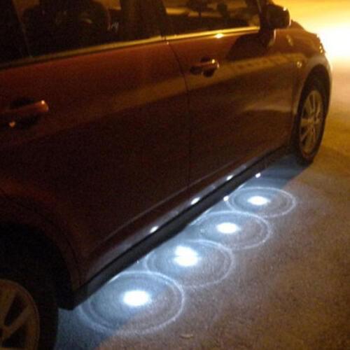 8PCS/Set LED Under Car Light Kit Chassis Lights Car Door Lights 12V Welcome Light
