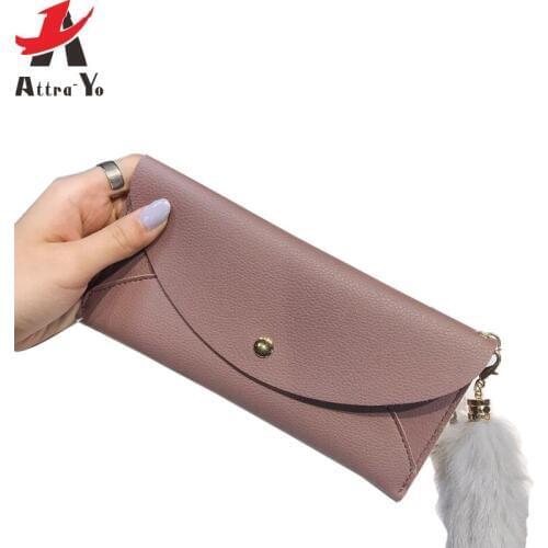 ATTRA-YO Women's Wallets Made Of Leatherette