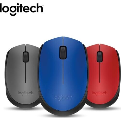 Logitech M170 2.4GHz Wireless Mouse 1000 DPI 3 Button two-way wheel Mice with Nano Receiver for PC Computer Wireless Mouse