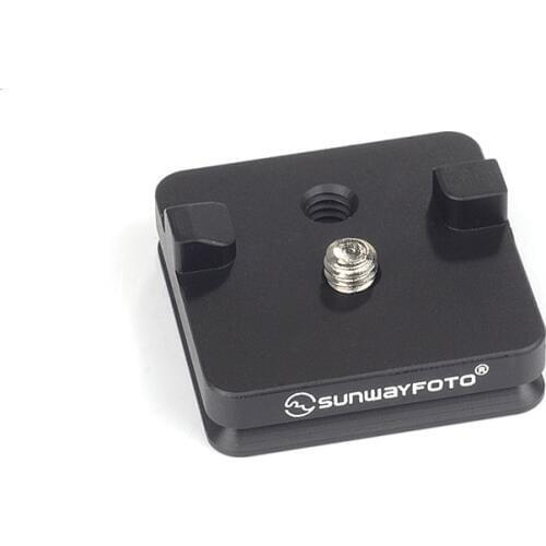 SUNWAYFOTO PM-DP2 Tripod Head Quick Release Plate For Sigma DP2 Quattro Tripod Head Plate Specific Aluminum Quick Release Plate