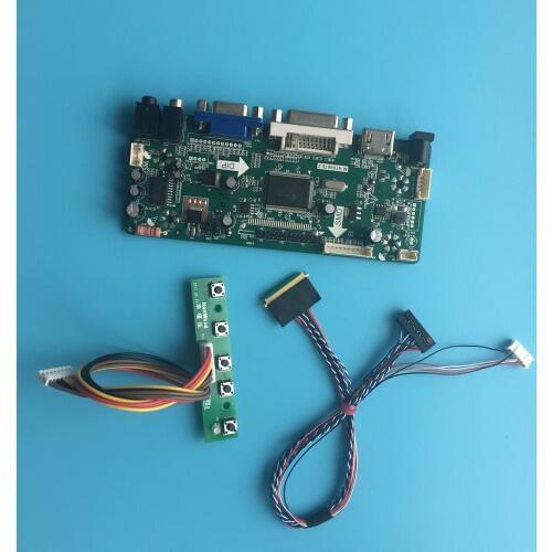 Driver kit for N173FGE/L21/L23 17.3" 1600X900 LVDS 40pin 2019 DIY LCD LED panel audio M.NT68676 HDMI controller board VGA DVI