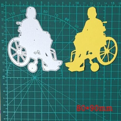 Metal Cutting Dies Caring for disabled Cut Die Mold diy Scrapbooking Paper Card 2021 New Craft Knife Blade Punch Stencils Dies