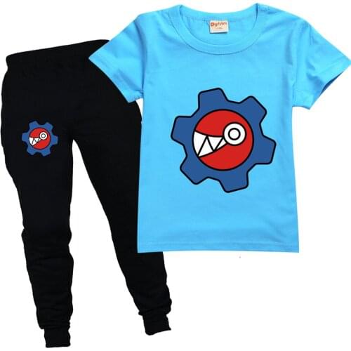 2021 New Arrival SK8 the infinity Tops T-shirt+ Sweatshirt Sweatpants Suit Shirt Trousers Sets child Boys/Girls Casual Clothes