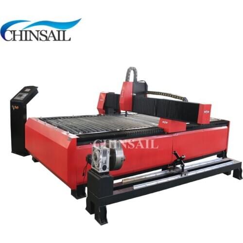 CHINSAIL Easy operation CXP1530-rotary plasma cut pipe / plasma cutting machine prices