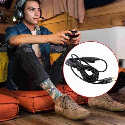 Headphone Wire Earphone 3.5mm Audio Cable Cord Wire A40 A50 A10 Accessories Headset Gaming Replaced Parts Tool For Astro A3 L5Z3