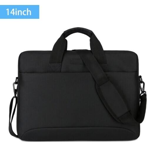 Laptop Bag 14 15 Inch Briefcase Expandable Computer Shoulder Bag Waterproof Carrying Case Handbag for Men Women Business