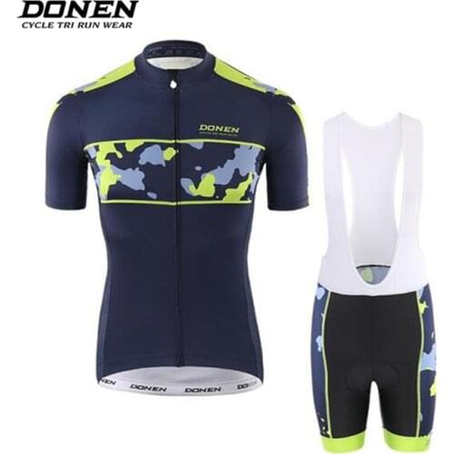 DONEN Bike Clothing Ciclismo suit Clothing pro Cycling Jersey Summer Team Short Sleeves Cycling Set Sports Suit jersey sets