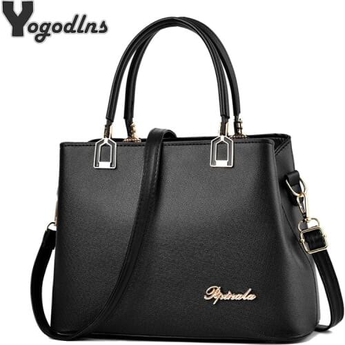 Vintage Luxury Brand Design Women Handbags and Purse PU Leather Crossbody Ladies Fashion Shoulder Messenger Totes Female sac