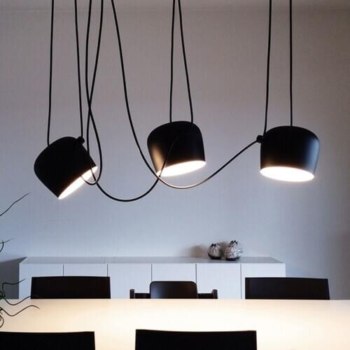 Nordic gold pendant light color cord light lighting for boys room bathroom fixture lamparas de techo living room decoration