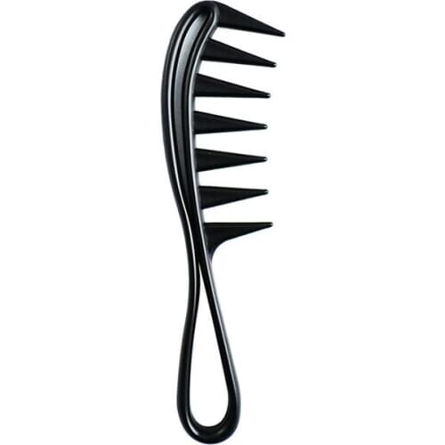 1pcs Salon Professional Wide Tooth Shark Plastic Comb Detangler Curly Hair Hairdressing Combs Massage for Hair Styling Tool