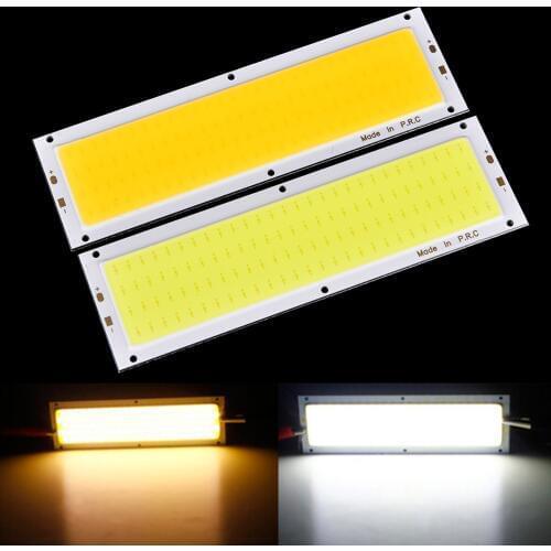 1000LM 10W High Power Lamp Bead Chip Warm/Cool White 12V-24V Lamp Bulb Car Light Source COB LED Square/ Strip Light