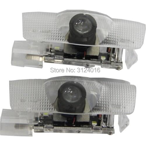 2PC X dahosun Ghost Shadow Light for Subaru BRZ Car Door Stepping Light Laser Projector logo light