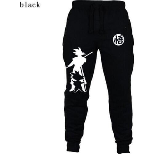 2019 Fall Mens Black doodle Print Trousers Jogger Mens Pants Casual Slim Fit Mens Fitness Sweatpants Big Size wholesale
