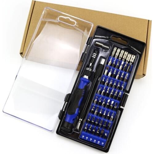 63 in1 Multi-function Screwdriver Mobile Phone Repair Tool Set Hand Tools Repair Disassemble Tool CR-V Material For Phone Etc