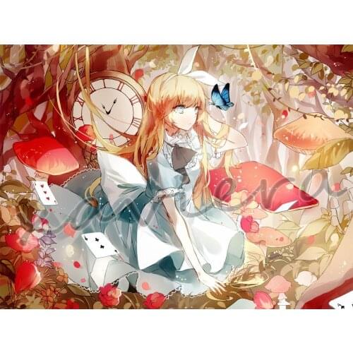 Xaviera 5D Diy Cartoon Girl Diamond Painting Picture of Rhinestones Full Round Square Drill Mosaic Embroidery Cross Stitch Kits