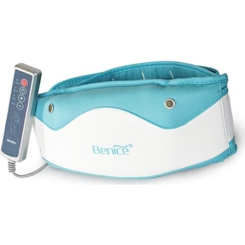 Benice Electric Vibrator Slimming Belt Body Shaper Fat Burning Massage Belts RELAX Vibrating Waist Weight Loss Device Slim