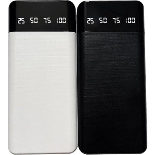ED Display 7x18650/18700/20700/21700 Battery Case Power Bank Shell External Box without Battery Powerbank Protector