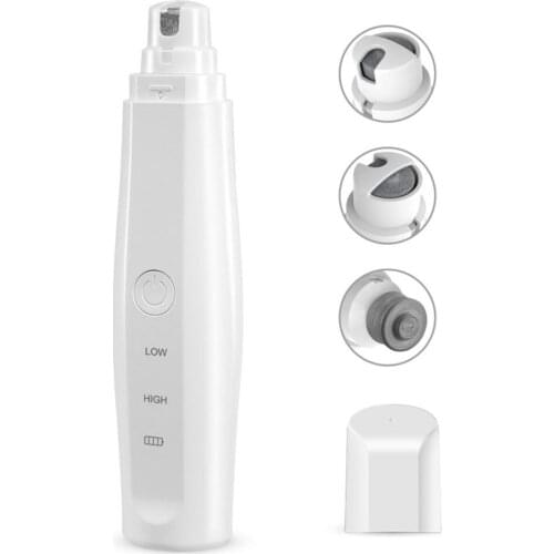 Electric Dog Cat Pet Claw Toe Nail Trimmer Tool Care Grooming Grinder Clipper Exquisitely Designed Durable