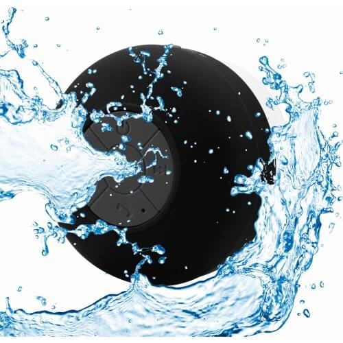 E-commerce Klasse 4 Wasserdichte Bluetooth Lautsprecher BTS-06 Große Saugnapf Wasserdichte Drahtlose Lautsprecher Verfügbar in B