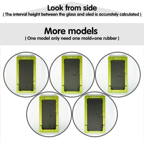 2 in 1 lamination mold lcd display screen tp lamination mould for iphone11pro from sameking