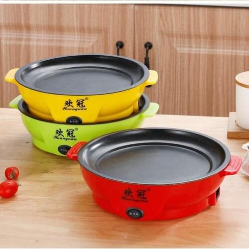 Multifunction Mini Electric Egg Omelette Cooker Eggs Boiler Food Steamer Pancake Fried Steak Non-stick Frying Pan