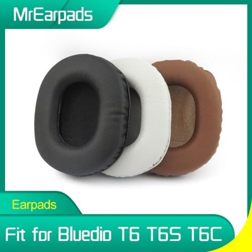 MrEarpads Earpads For Bluedio T6 T6C T6S Headphone Headband Rpalcement Ear Pads Earcushions