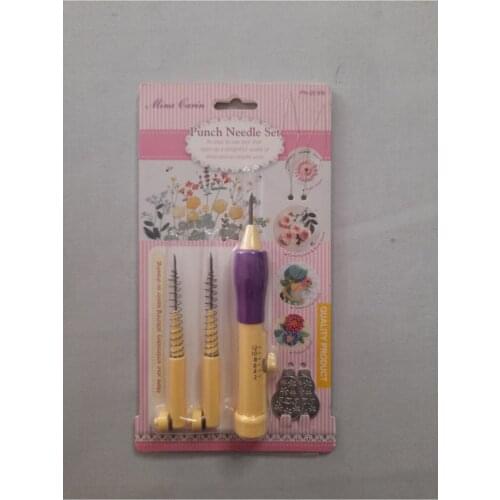 Punch Needle Kit is useful embroidered needle fabric amigurumi hobby workshop material