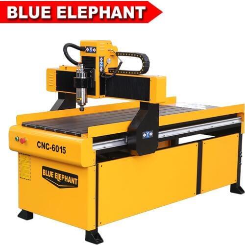 Mini desktop cnc 2d 3d router 6015 choice quality milling machine with water cooling spindle for wood and plastics