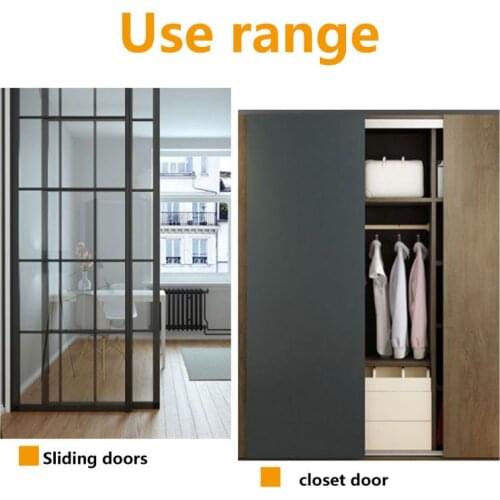 P15D 10pcs Door Window Cupboard Drawer Bin Single Nylon Sliding Roller Pulley Wheel