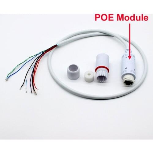 Built-in 48V POE module LAN Cable Weatherproof POE Adapter Power over Ethernet for CCTV IP camera board