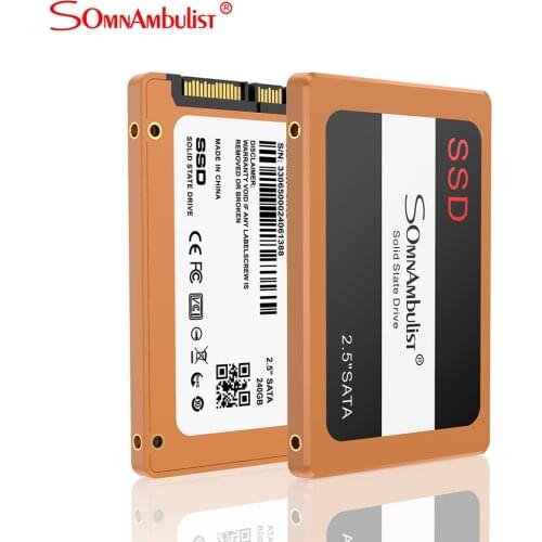 SOMNAMBULIST SSD Plus Internal Solid State Hard Drive Disk SATA III 2.5" 120GB 240GB 480GB laptop notebook solid state disk SSD