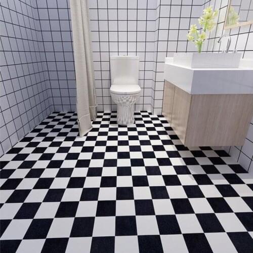 Bathroom Bathroom Waterproof Non-Slip Stickers Self-Adhesive Thick Wear-Resistant Ceramic Tile Stickers Toilet Toilet Floor Stic