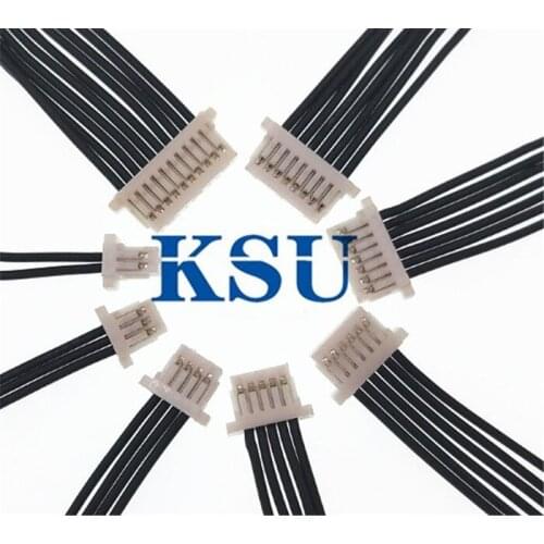 100X SH1.0mm SH1.0 1.0 Female Connector PVC Electronic Wire Terminal Cable 10/15/30cm line 2p 3p 4p 6p 8p 9p 10p Double Head A-B