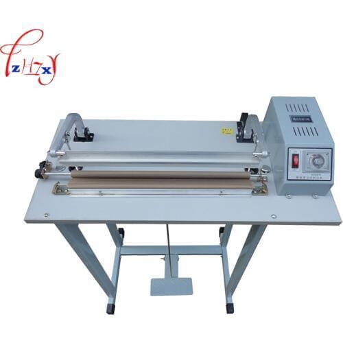 110/220V 500W 1PC Double electric hot wire foot pedal sealing machine SF-400 food plastic bags seal packaging machine
